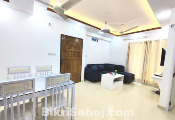 2BHK Serviced Apartment RENT In Bashundhara R/A.